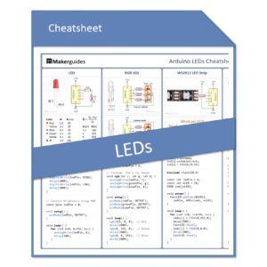 Arduino LEDs Cheat Sheet